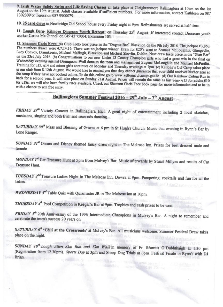 Bulletin Page 2 24th July 2016 001